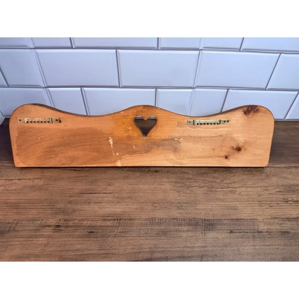 Handmade vintage wood